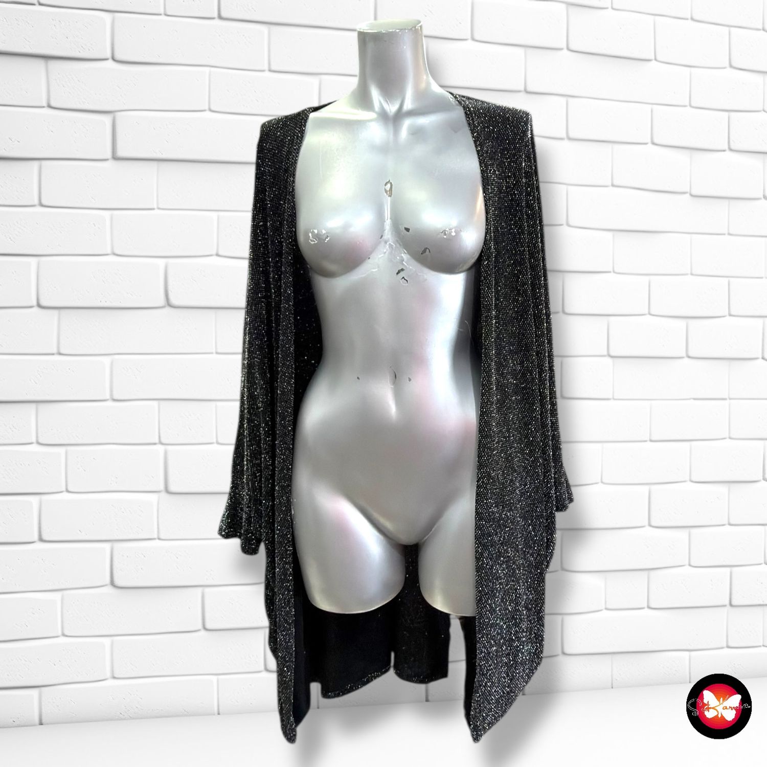 **HOY** Chaqueta de noche corte mariposa con lurex DREAM DIVA Talla Única