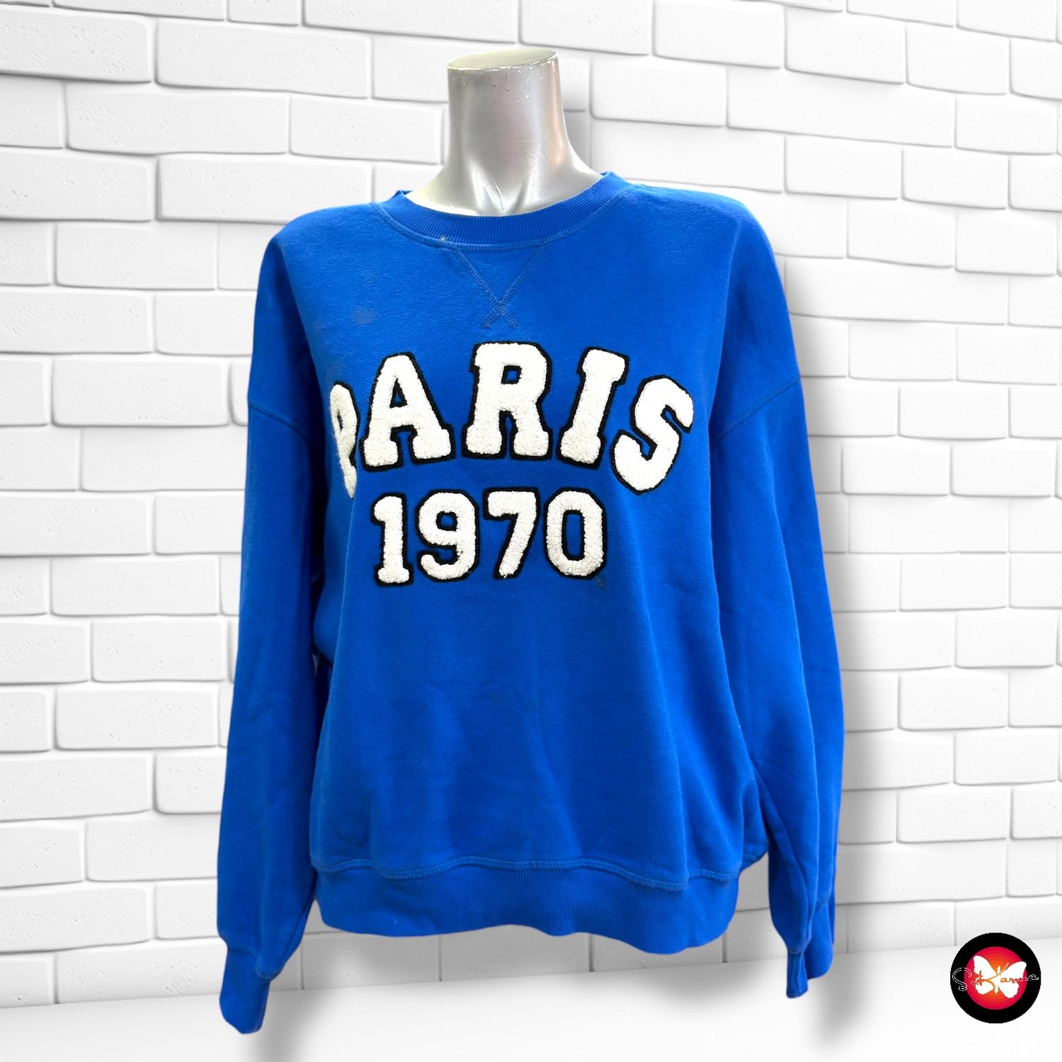 **HOY** Sudadera básica “PARIS” H&amp;M Talla M