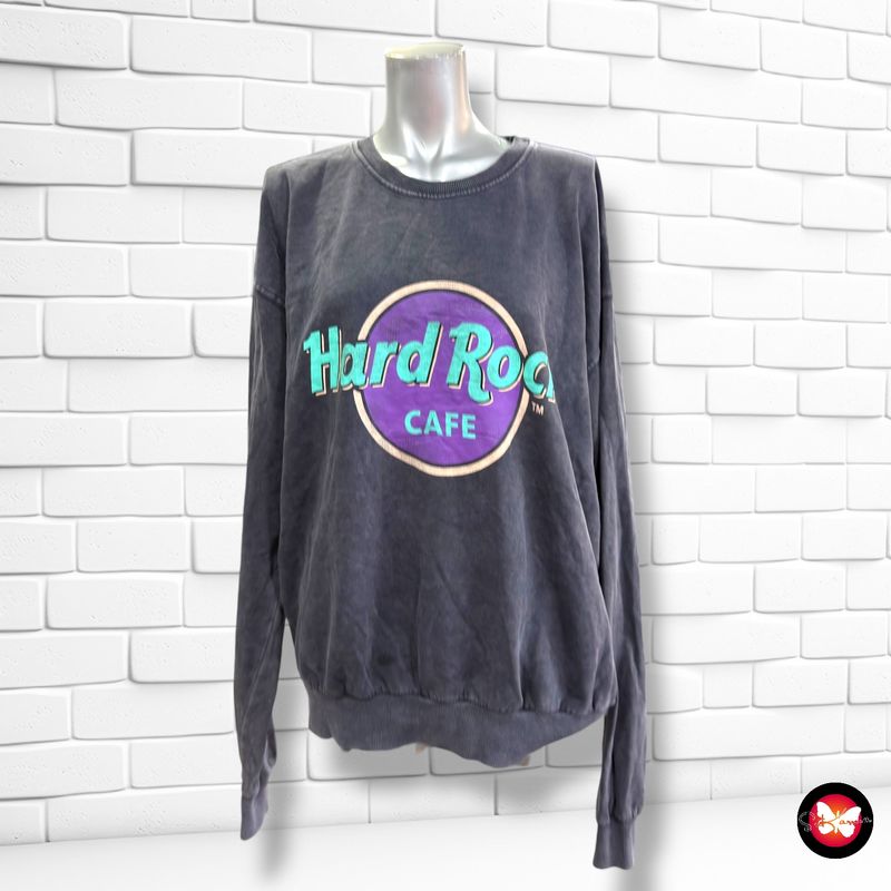 **HOY** Sudadera básica "HARD ROCK” STRADIVARIUS Talla S (grande)