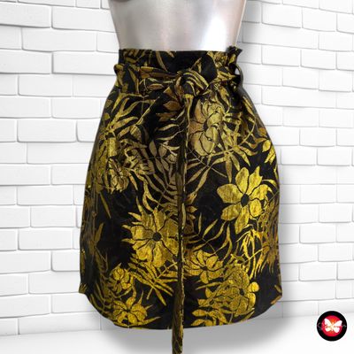 **HOY** Falda de noche tipo brocado NAF NAF Talla 38