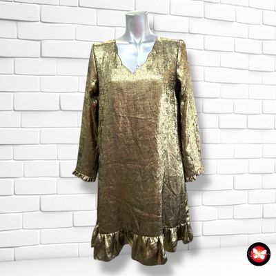 Vestido de noche con volantito Talla S