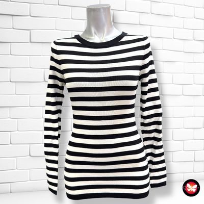 **HOY** Jersey de manga larga de rayas SEVEN SISTERS Talla S