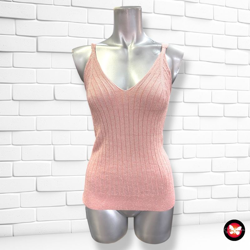 **HOY** Jersey de noche con lurex de tirantes Talla L/XL (pequeña)