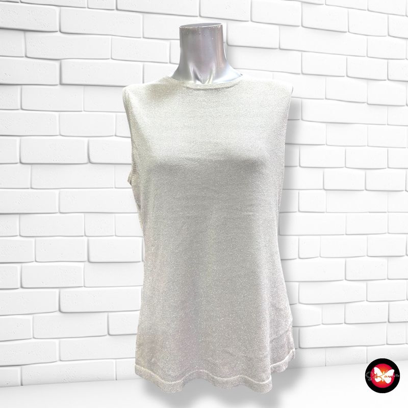 **HOY** Jersey de noche con lurex sin mangas Talla L