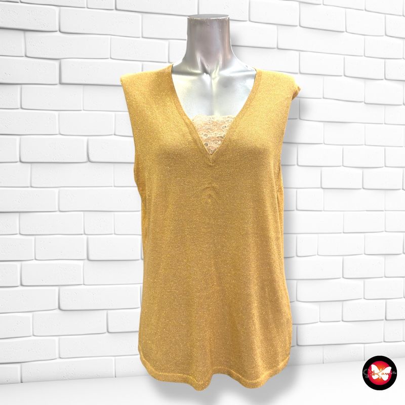 **HOY** Jersey de noche con lurex sin mangas Talla L