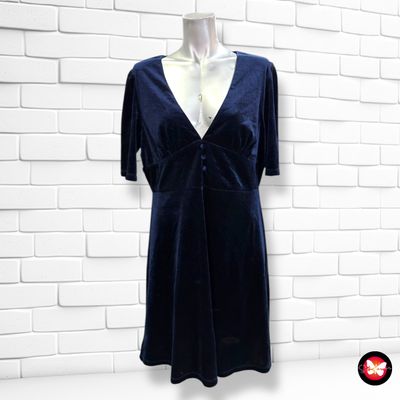 **HOY** Vestido de noche de terciopelo Talla 42