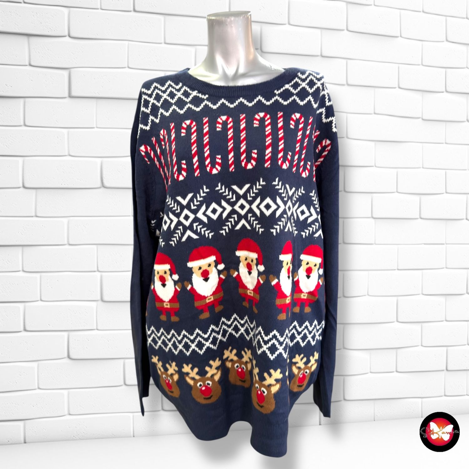 Jersey Navideño “PAPÁS NOELES” Talla XXL