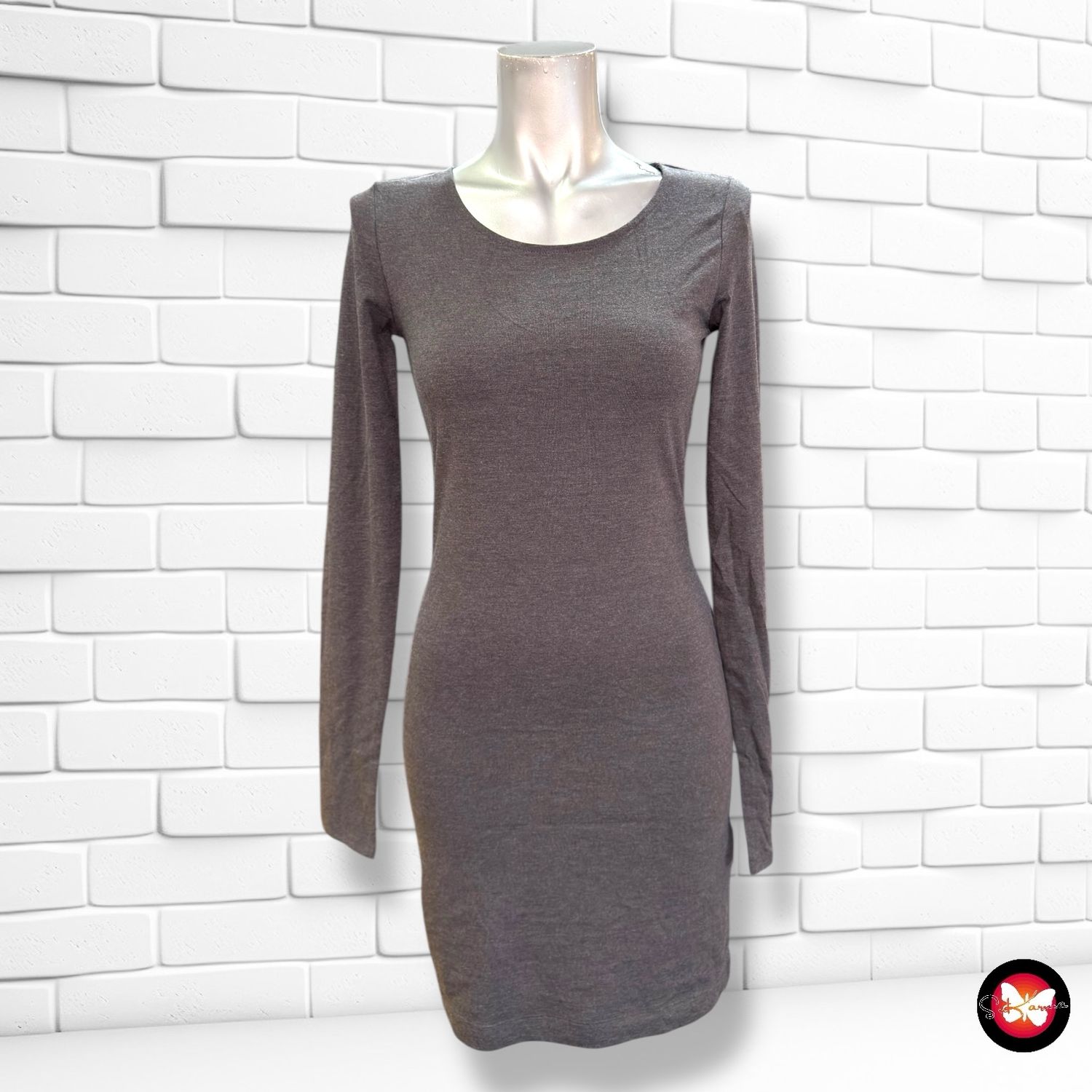 Vestido básico H&amp;M Talla XS