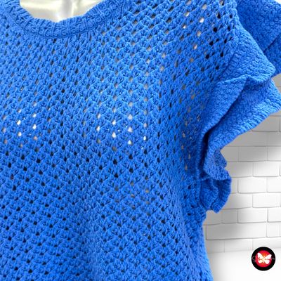 Jersey de mangas de volantes H&amp;M Talla L