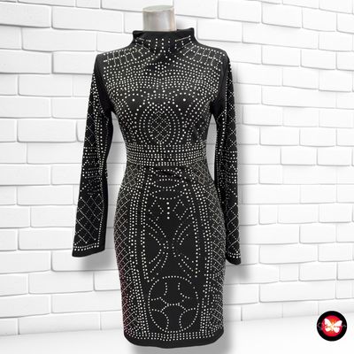 **HOY** Vestido de noche con brillos Talla S