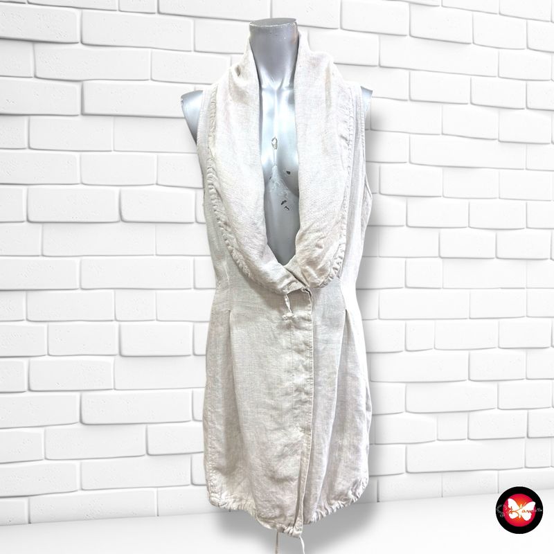 Chaleco de lino LEON Talla 38