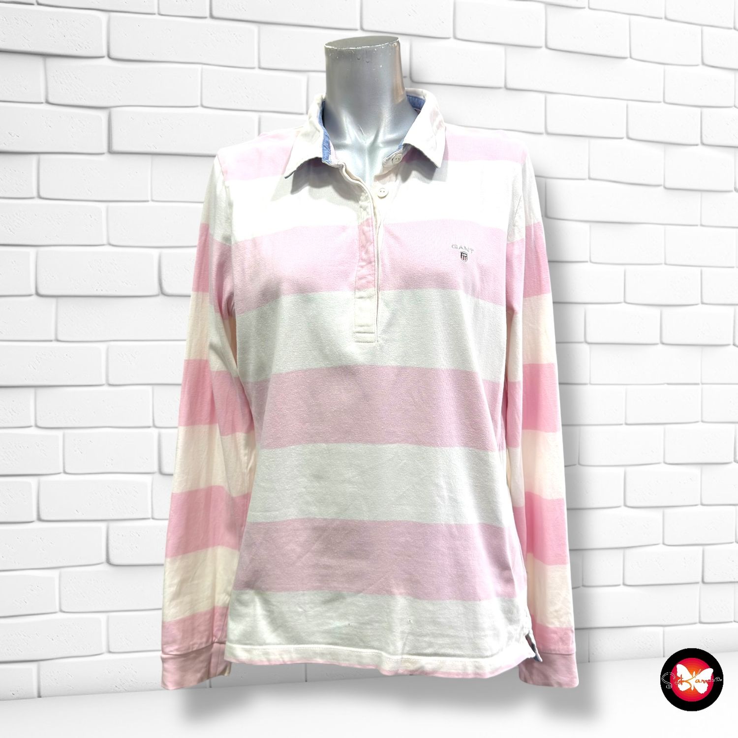 **HOY** Camiseta de manga larga de rayas GANT Talla L