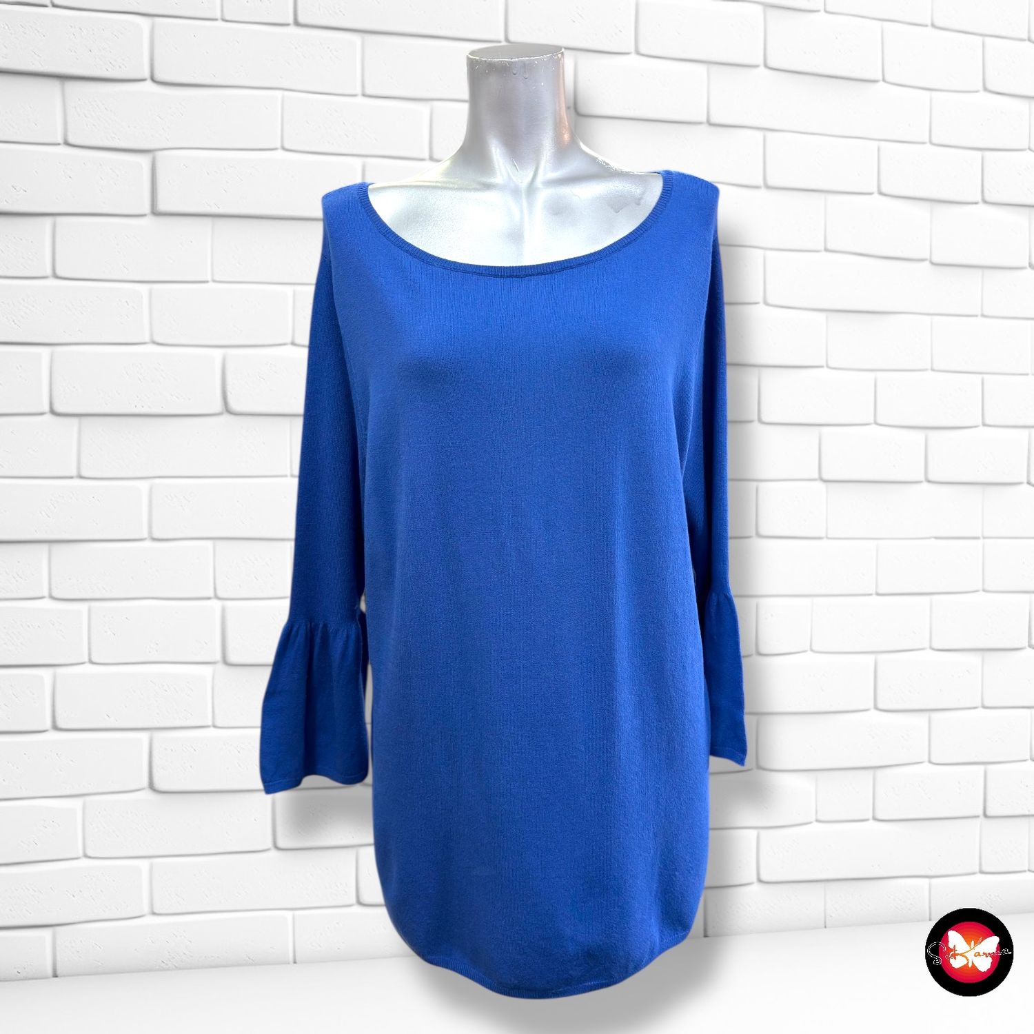 **HOY** Jersey de mangas con volantes TAIFUN Talla XL