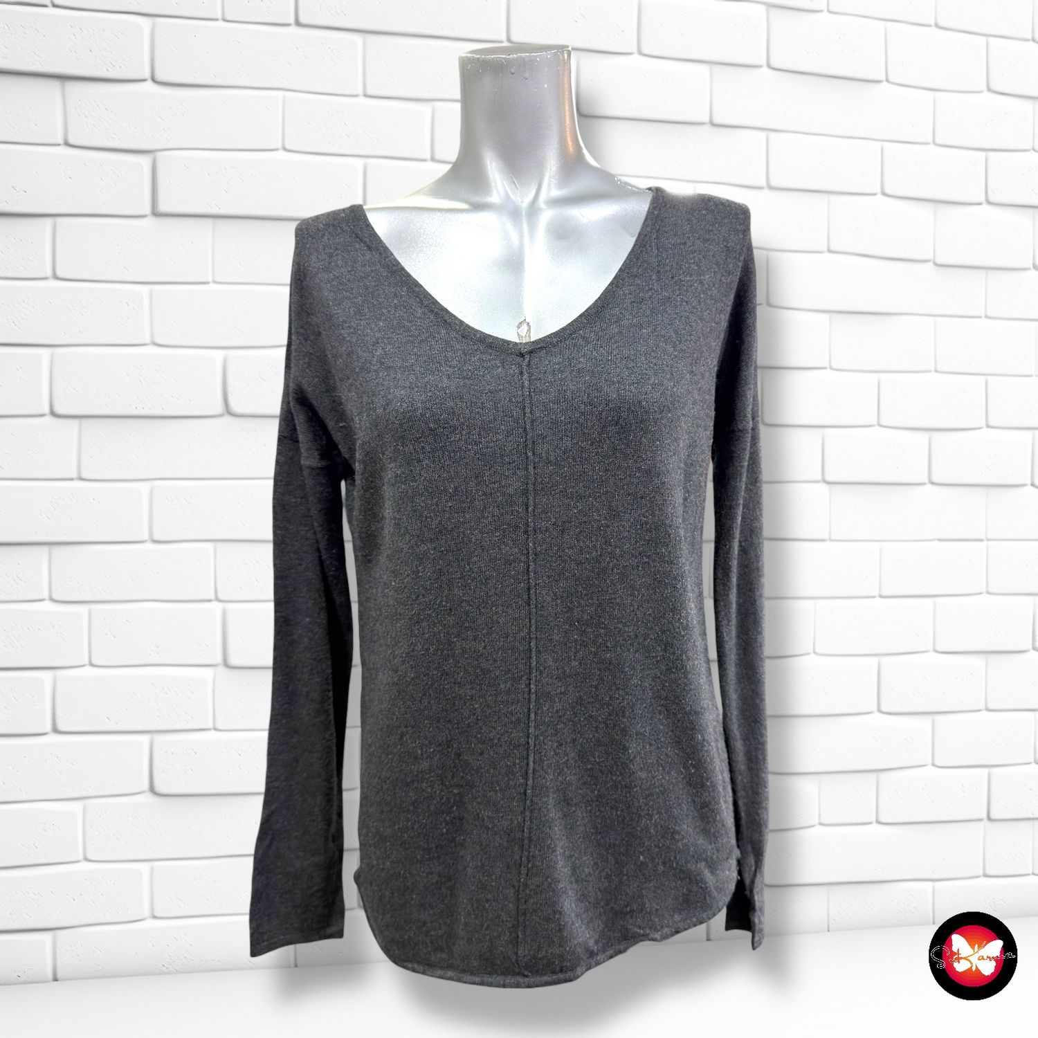 **HOY** Jersey de manga larga QS by S.OLIVER Talla M (pequeña)