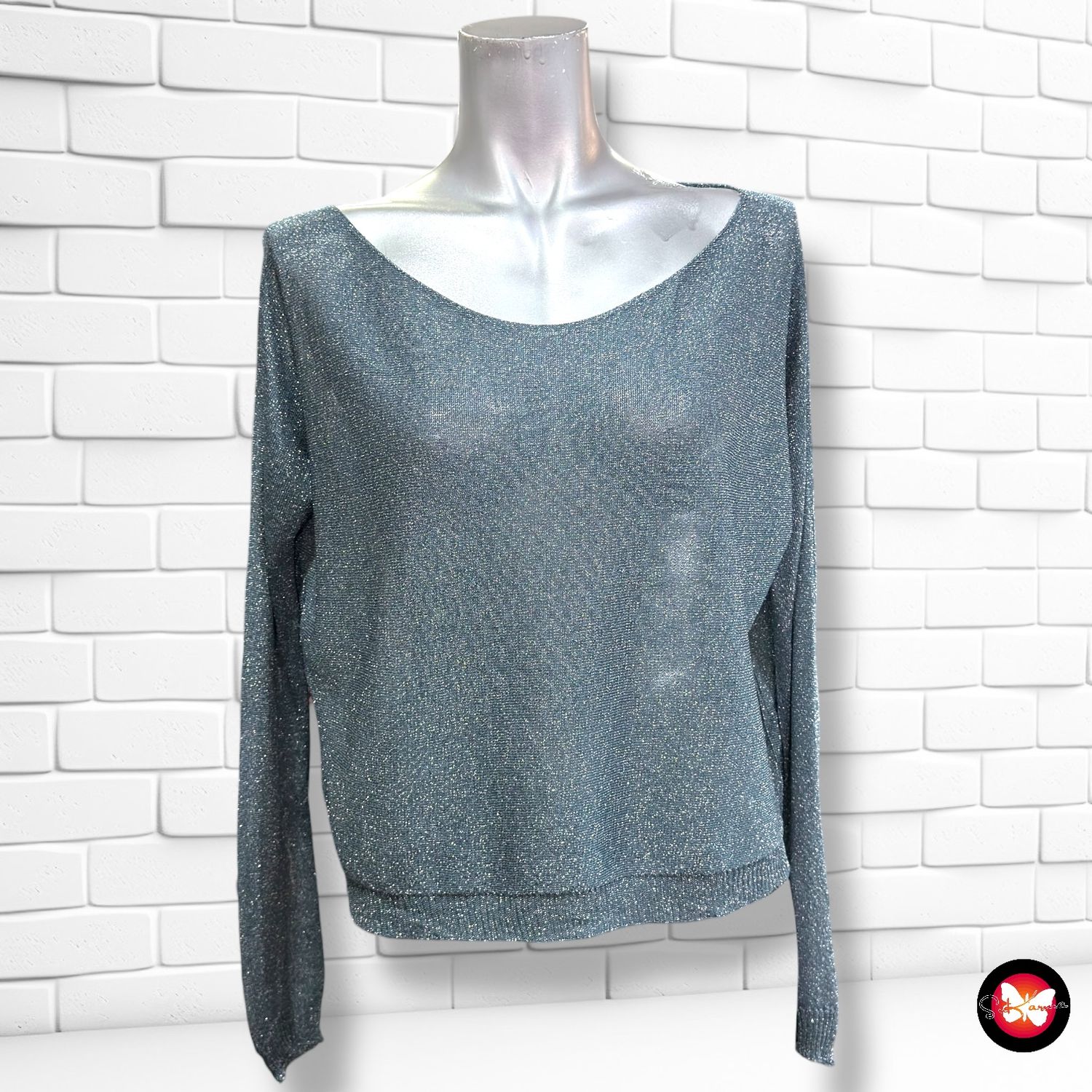 **HOY** Jersey de manga larga con lurex SISTEMACTION Talla S