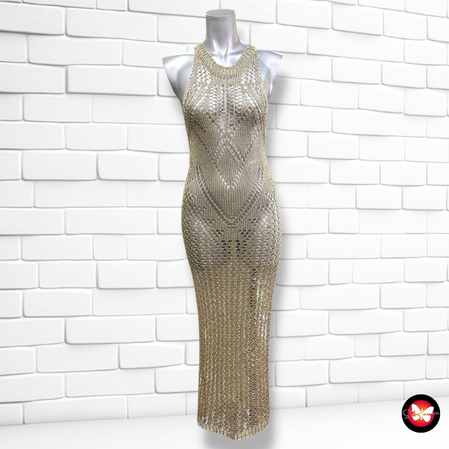 **HOY** Vestido de ganchillo Talla S