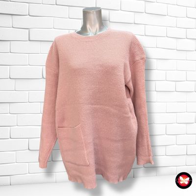 Jersey de manga larga con bolsillo SHEIN Talla S (grande)