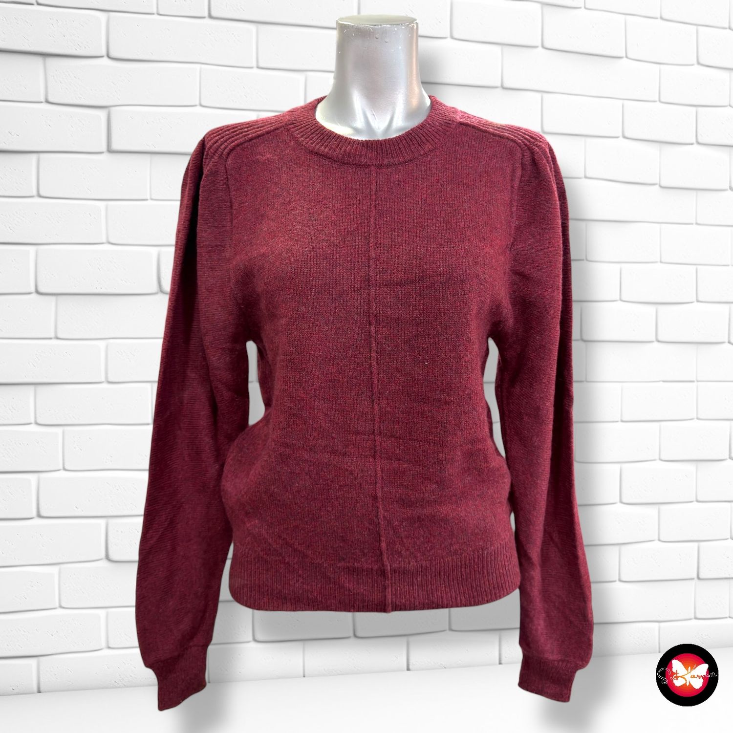 **HOY** Jersey de manga larga de mangas abullonadas BA&amp;SH Talla S