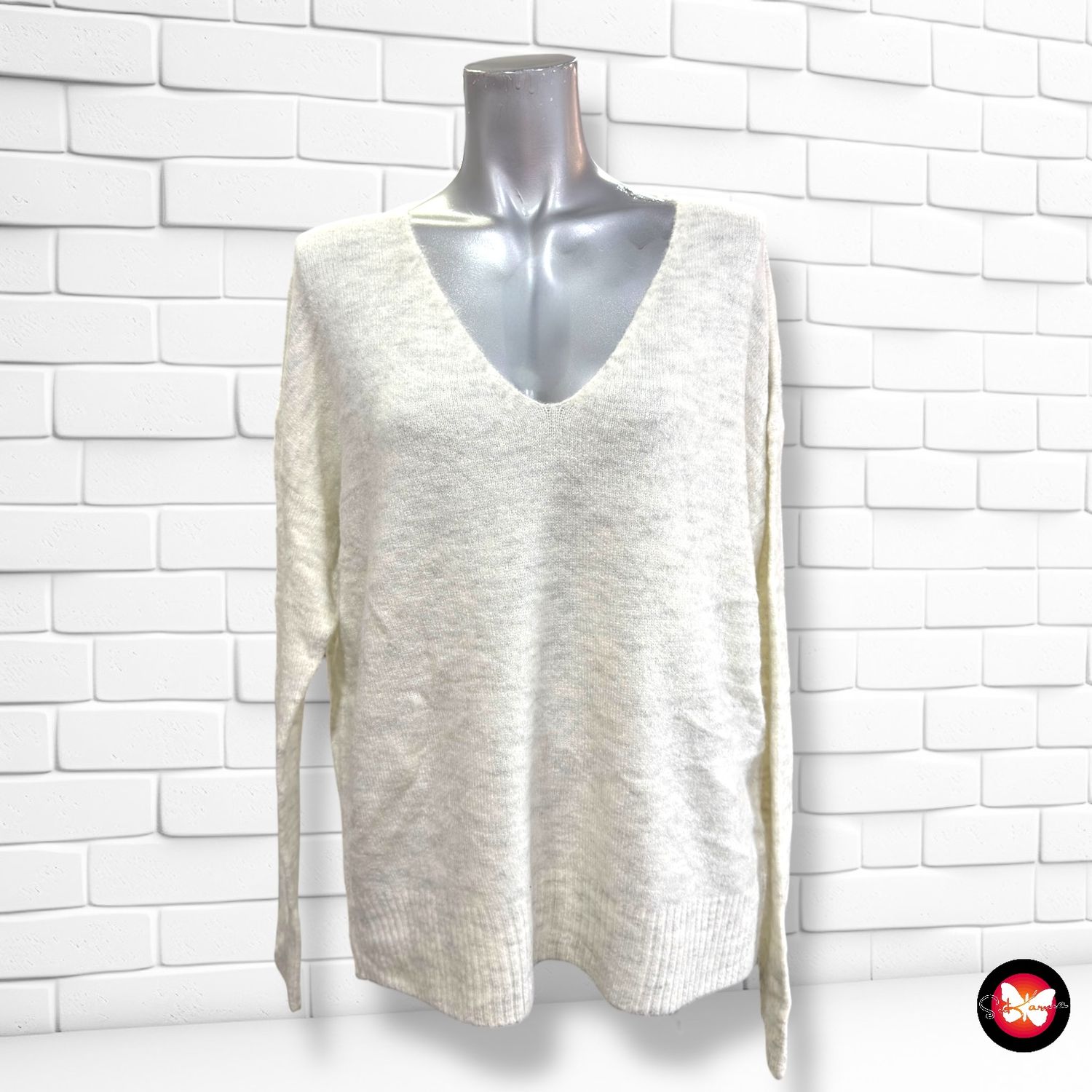 **HOY** Jersey de manga larga jaspeado JDY Talla M