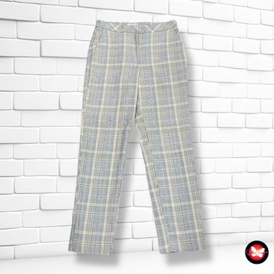 **HOY** Pantalón de vestir de cuadros H&amp;M Talla 36