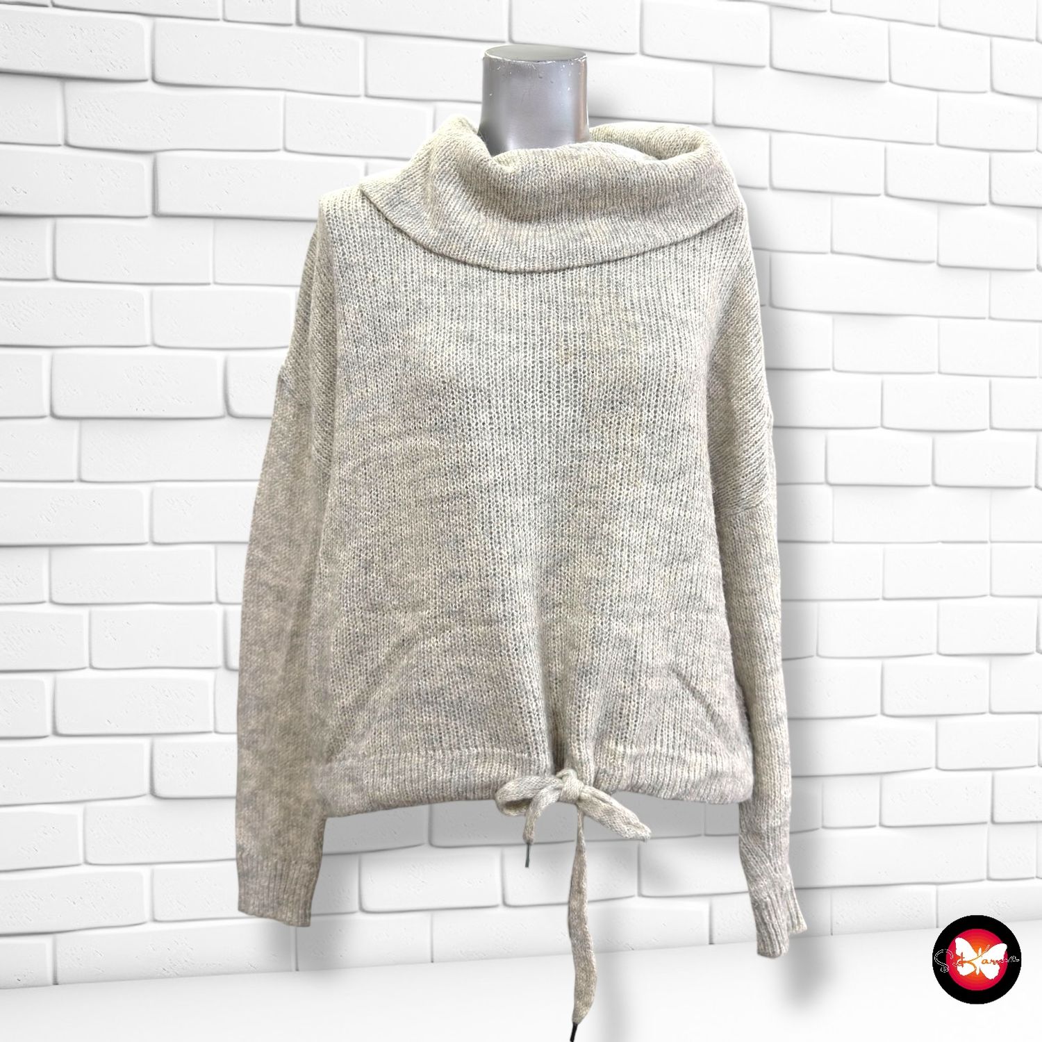 **HOY** Jersey de manga larga y cuello vuelto H&amp;M Talla S