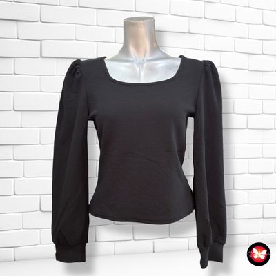 **HOY** Blusa con mangas abullonadas Talla S/M