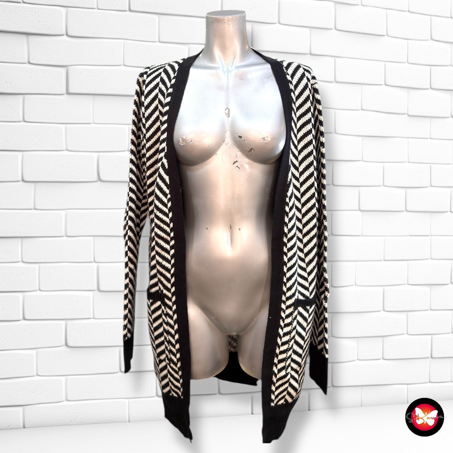 **HOY** Chaqueta midi de punto EKSEPT Talla XS