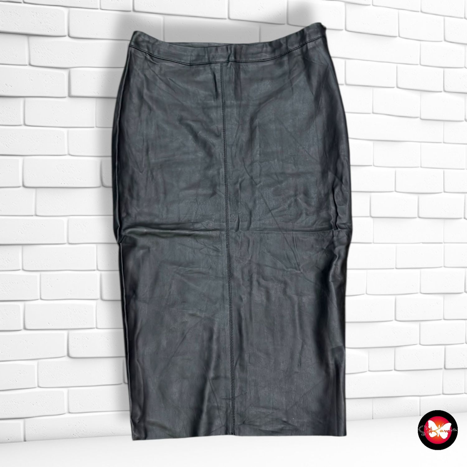 **HOY** Falda lápiz de piel sintética PRIMARK Talla 38