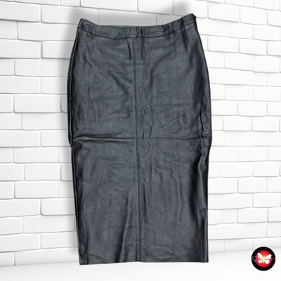 **HOY** Falda lápiz de piel sintética PRIMARK Talla 38