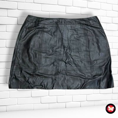 Falda de piel sintética RIVER ISLAND Talla 42 (14UK)