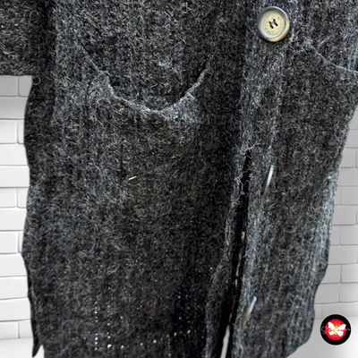 Chaqueta larga de punto ATMOSPHERE Talla 38