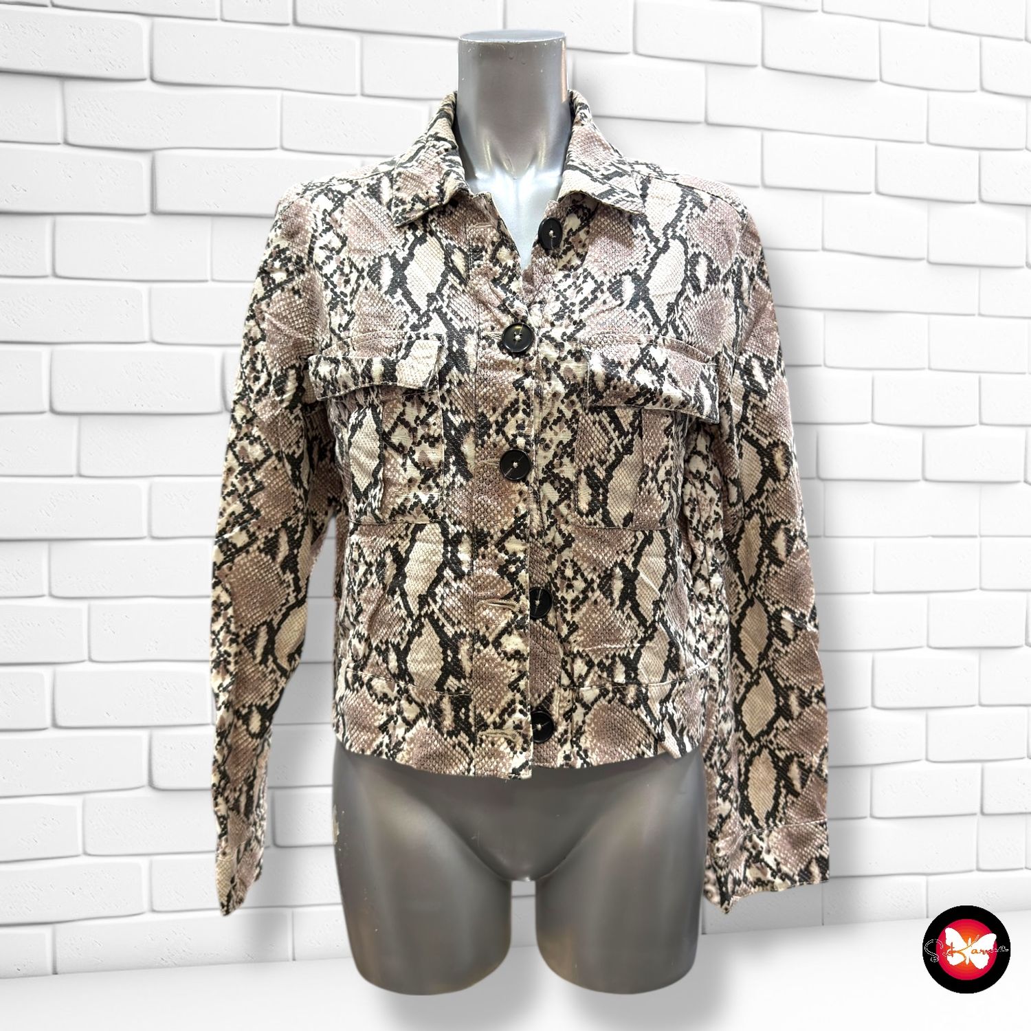 **HOY** Chaqueta estampado serpiente NEW LOOK Talla 36
