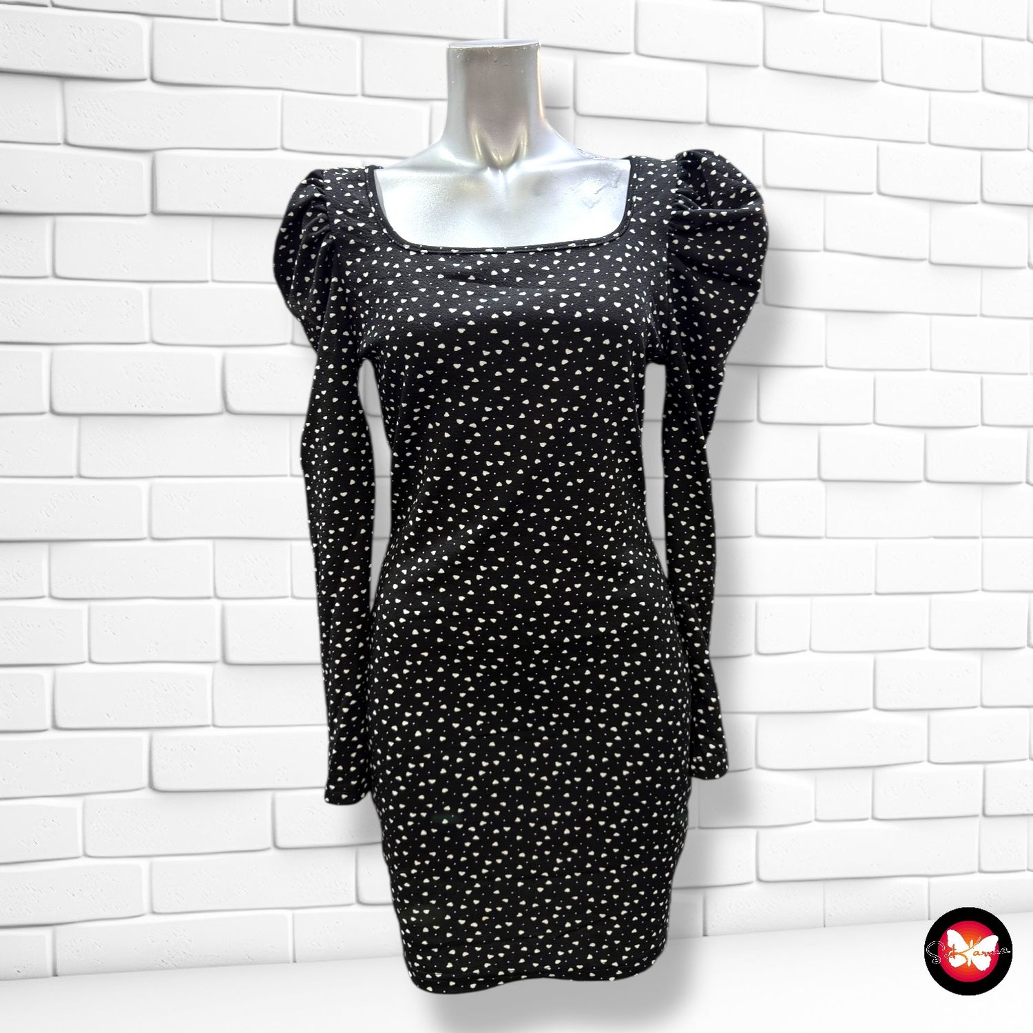 **HOY** Vestido con mangas abullonadas SHEIN Talla S