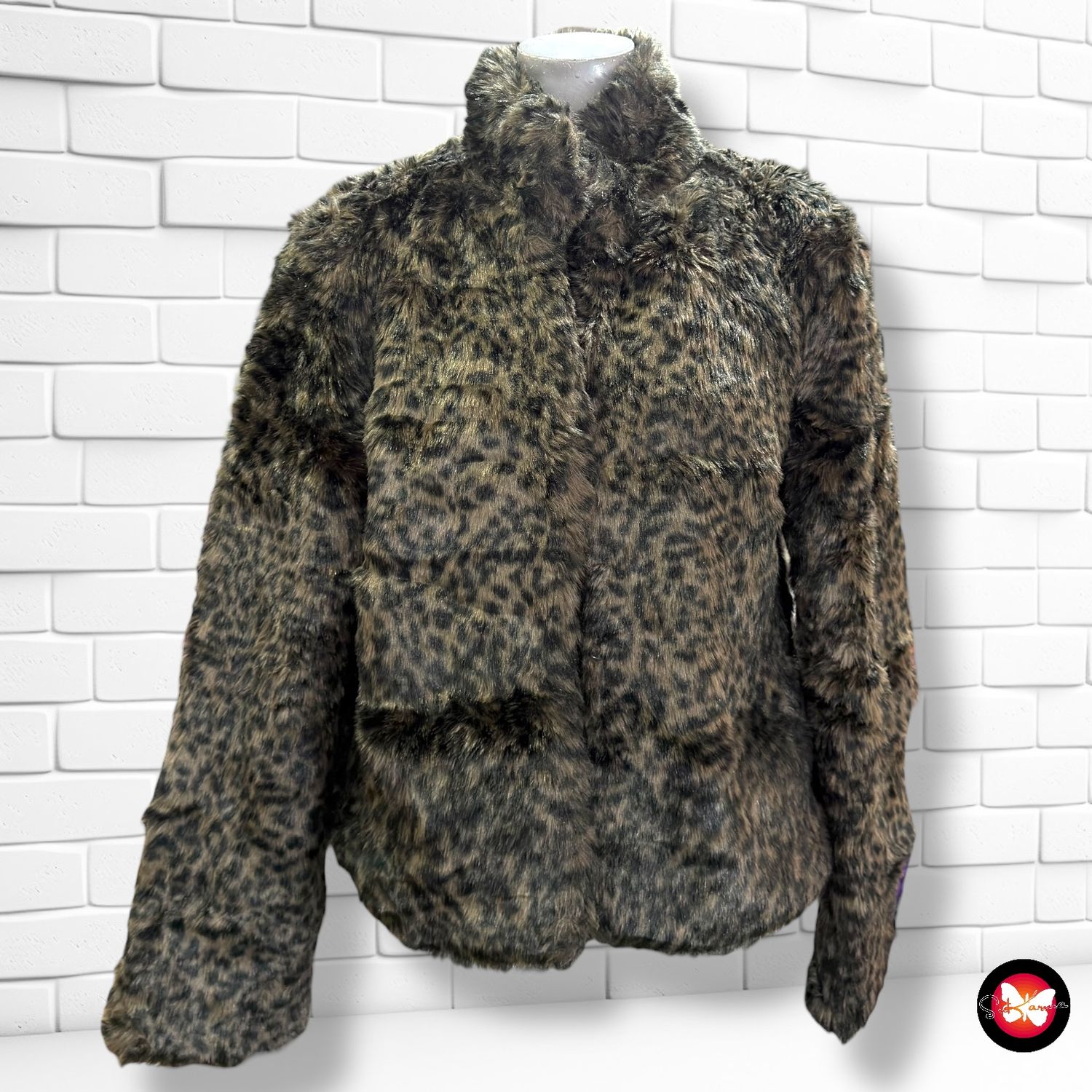 **HOY** Abrigo de pelo animal print PIMKIE Talla L (pequeña)