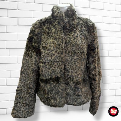 Abrigo de pelo animal print PIMKIE Talla L (pequeña)