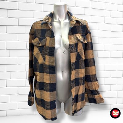 Chaqueta sobre camisa de cuadros OPUS Talla S