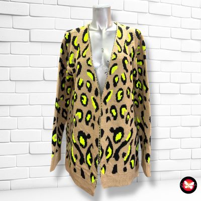 **HOY** Chaqueta de punto animal print JANINA Talla 44