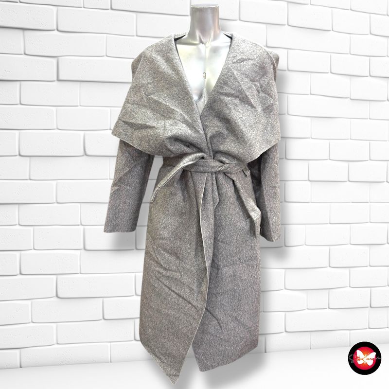 **HOY** Abrigo largo de paño Talla Única