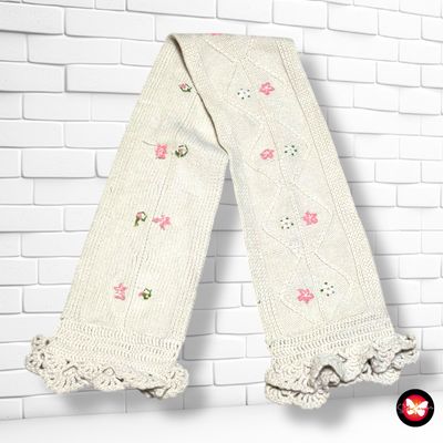 **HOY** Bufanda con florecitas