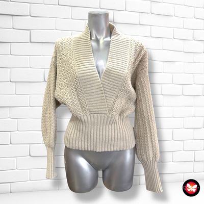 **HOY** Jersey de manga larga escote cruzado SHEIN Talla L