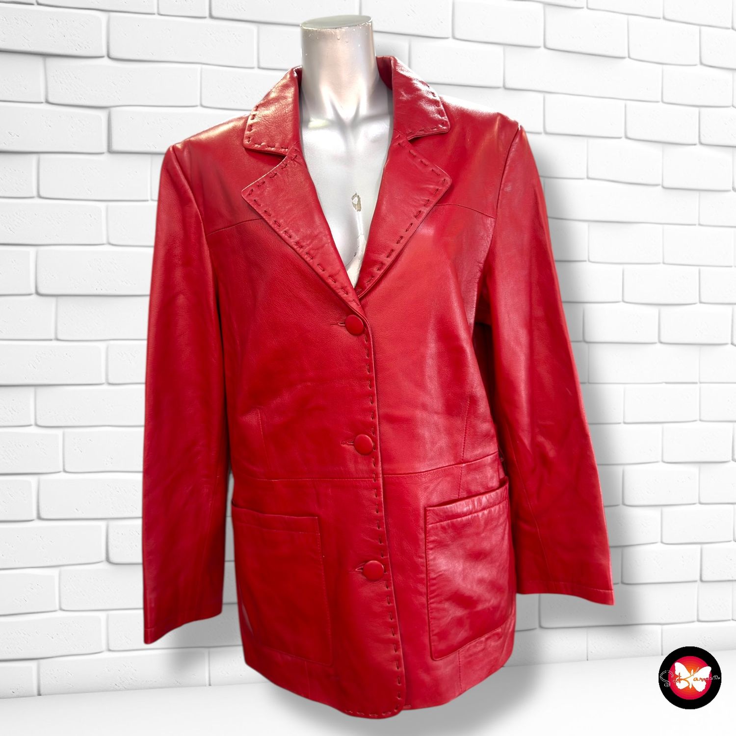 **HOY** Blazer de piel Talla 42/44