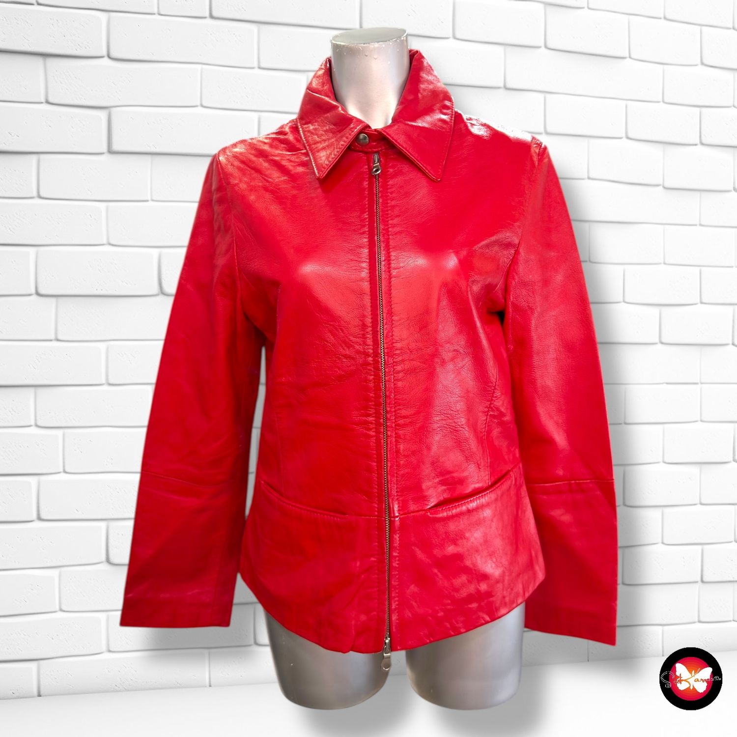 **HOY** Cazadora de piel Talla 42