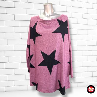 **HOY** Jersey de media manga con estrellas EMERY ROSE Talla 1XL (grande)