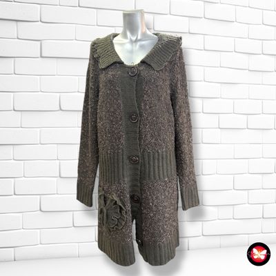 **HOY** Chaqueta de punto midi AITANA Talla 48 (pequeña)