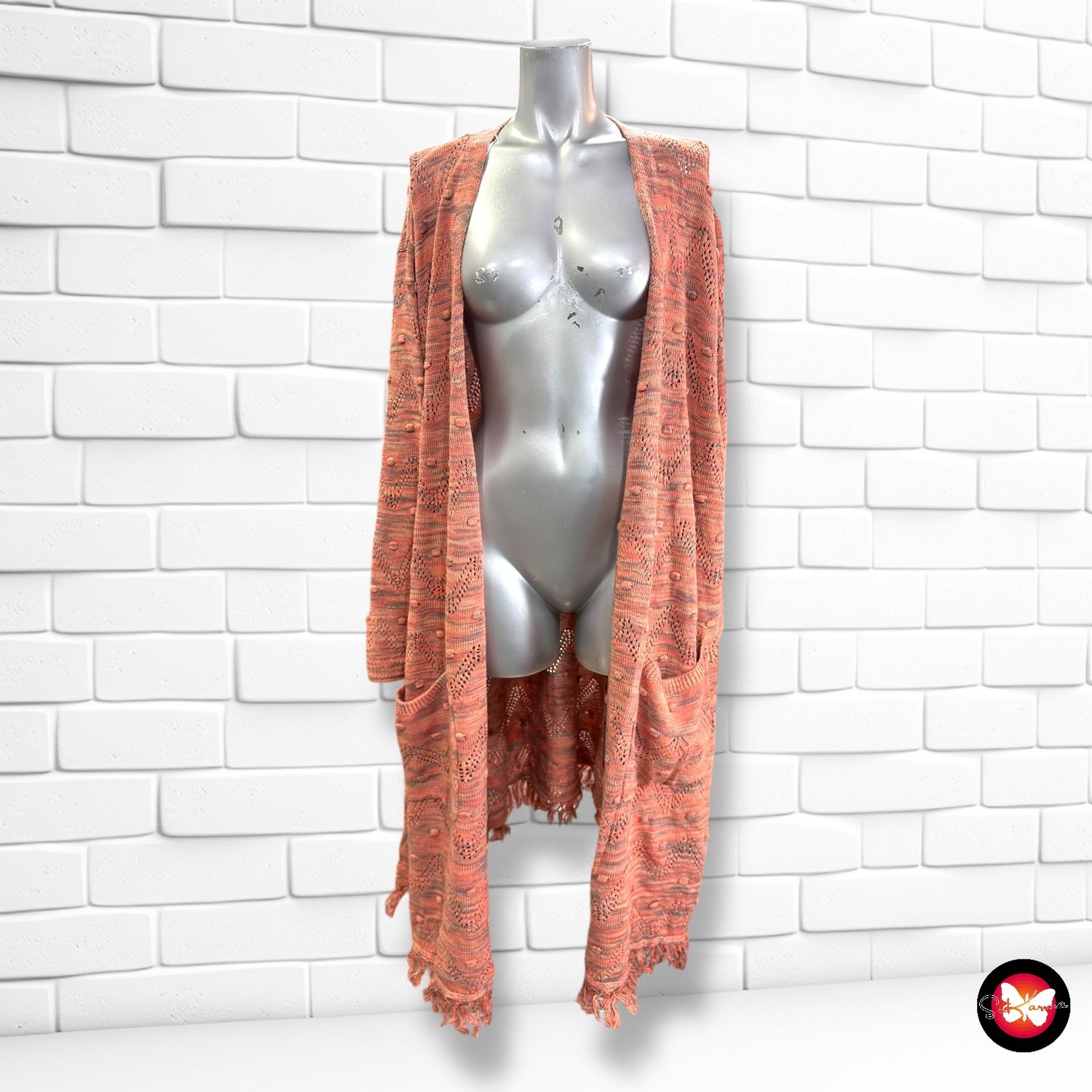 **HOY** Chaqueta de punto larga COUCHEL Talla 2XL