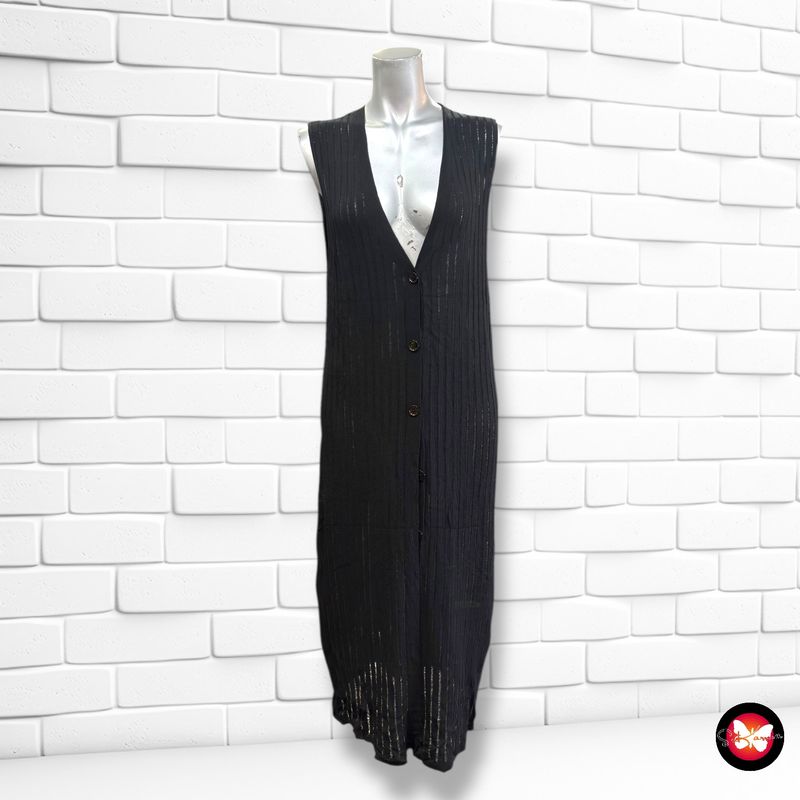 Chaleco largo de punto Talla Única