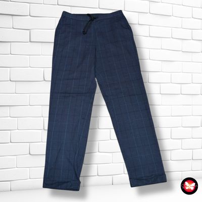 **HOY** Pantalón jogger de cuadros MANGO Talla M
