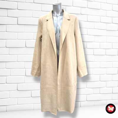 Abrigo de antelina ZARA Talla L