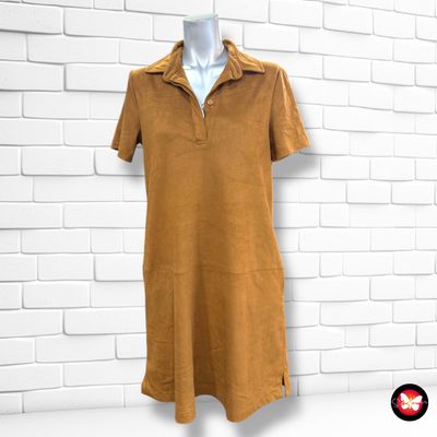 Vestido de antelina MANGO Talla S