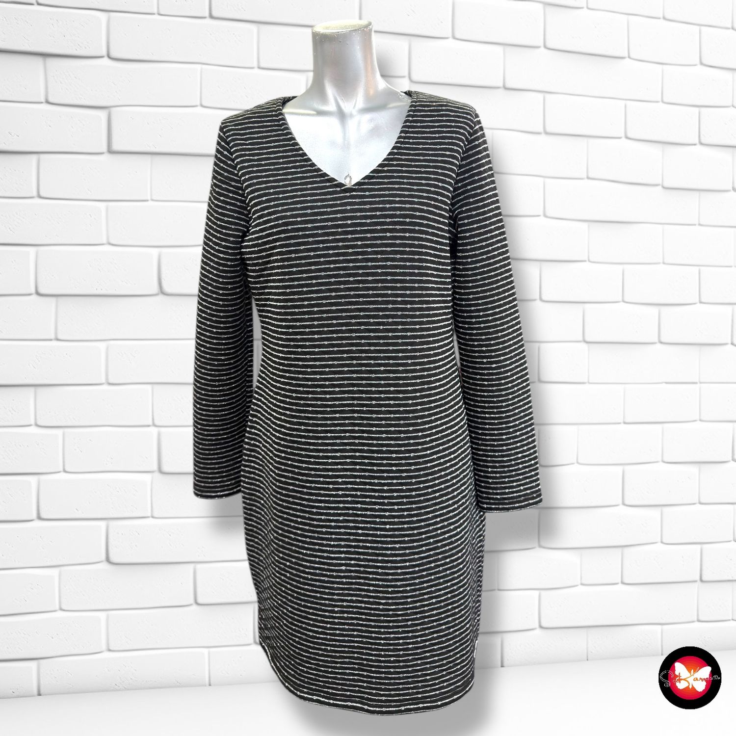 Vestido acolchado con lurex STREET ONE Talla 38